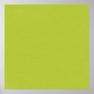 GreenSolidPaper淡いレモングリ無地のーンカラーバック ポスター