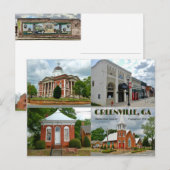 Greenville, GA Postcard ポストカード (正面/裏面)