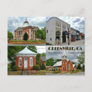 Greenville, GA Postcard ポストカード