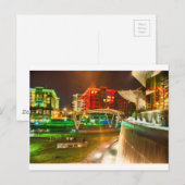 greenville,south,carolina,downtown,city,night,sout ポストカード (正面/裏面)
