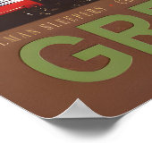 Greenville Texas Special Retro Train Poster MKT ポスター (角)