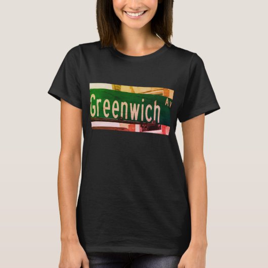 Greenwich Ave、Greenwich、CT Tシャツ (正面)