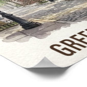 Greenwich Village Manhattan ポスター (角)