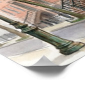 Greenwich Village Manhattan ポスター (角)