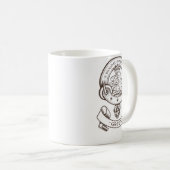 Greerの一族はマグに記章を付けます コーヒーマグカップ (正面右)