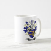Greerの家紋の紋章付き外衣 コーヒーマグカップ (正面右)