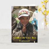 Greeting3 カード (黄色い花)