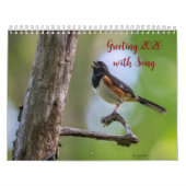 Greeting 2026 with Song Calendar カレンダー (カバー)