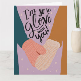 Greeting Cardで手袋を取る カード