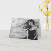 Greeting Cardのフライを見る カード (黄色い花)