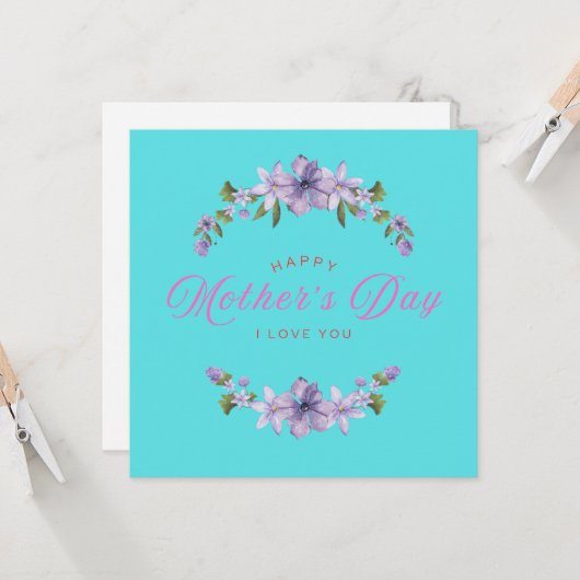 Greeting card カード (正面/裏面インサイチュ)