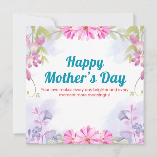 Greeting card カード (正面)