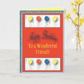 Greeting Card カード (黄色い花)