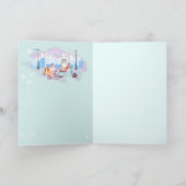 Greeting card best friends  シーズンカード (内部)