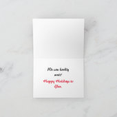 Greeting Card - Christmas Excitement カード (内部)