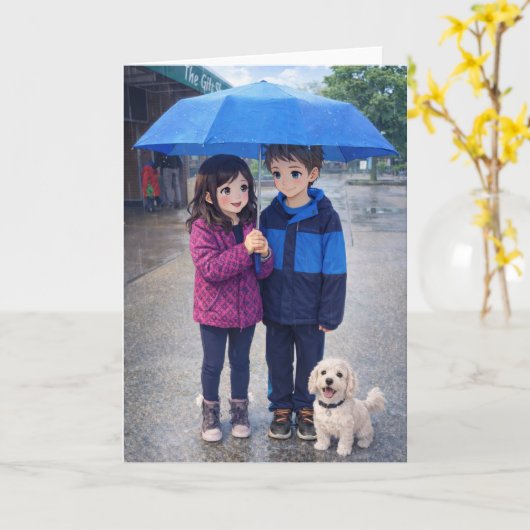 Greeting Card - First Love カード (黄色い花)