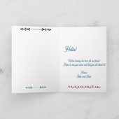 Greeting card from Lisbon, Alfama, Portugal カード (内部)