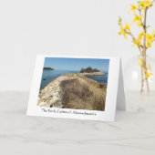Greeting Card from the Knob, Falmouth MA カード (黄色い花)