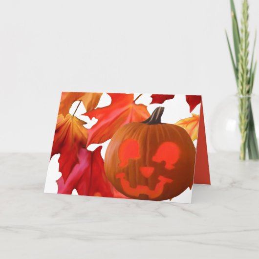 Greeting Card Halloween シーズンカード (正面)