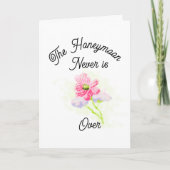 Greeting Card : Honeymoon is Never Over . カード (正面)