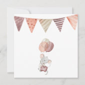 Greeting Card - Little Mouse With Balloons カード (正面)