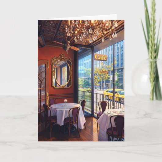 Greeting Card Memphis Lunch Memories Photo  カード (正面)