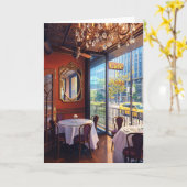 Greeting Card Memphis Lunch Memories Photo  カード (黄色い花)