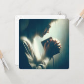 Greeting Card, "Prayful Moments" カード (正面/裏面インサイチュ)