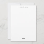 Greeting card with colorful images of twelve bugs シーズンカード (裏面)