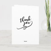 greeting card  with thank you note  カード (裏面)