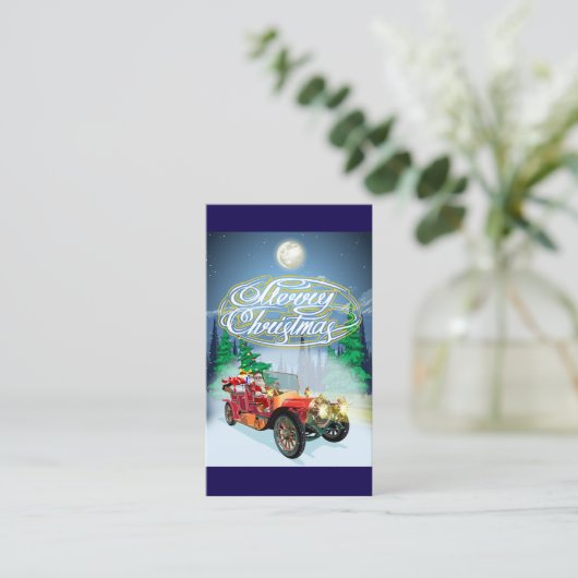 Greeting Christmas card エンクロージャーカード (スタンド正面)