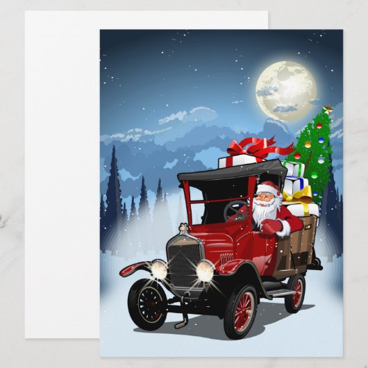 Greeting Christmas Card シーズンカード (正面/裏面)