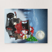 Greeting Christmas Card ジグソーパズル (横)