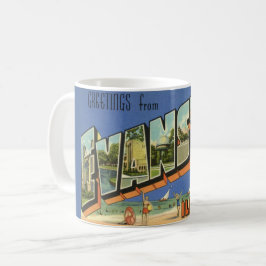 Greeting from Evanston ILL.  コーヒーマグカップ