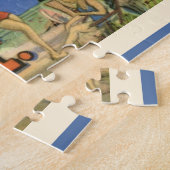 Greeting from Evanston ILL 11x14 ジグソーパズル (側面)