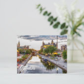 Greeting From Ottawa, Ontario, Canada ポストカード (スタンド正面)