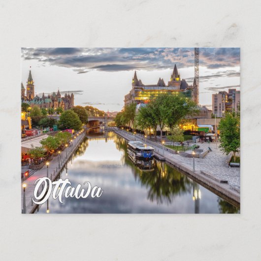 Greeting From Ottawa, Ontario, Canada ポストカード (正面)