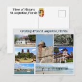 Greeting from St. Augustine Postcard ポストカード (正面/裏面)