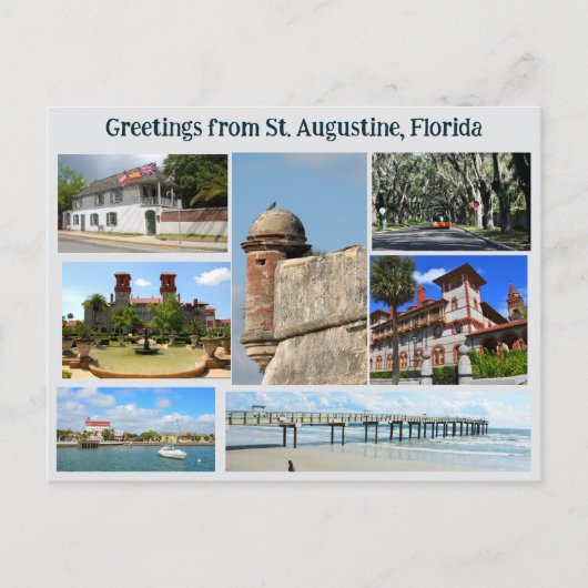 Greeting from St. Augustine Postcard ポストカード (正面)