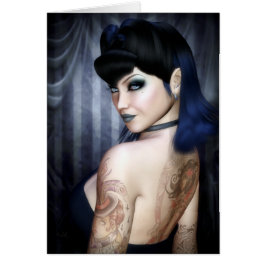 Greeting Sophie Vampire Queen夫人かメッセージカード