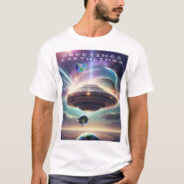 GREETINGS EATHLINGS T-Shirt Tシャツ