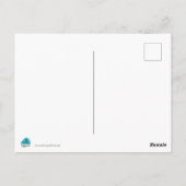 Greetings from a little seahorse ポストカード (裏面)