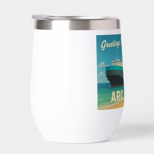 "Greetings From ARC Honor" Insulated Mug (右面)