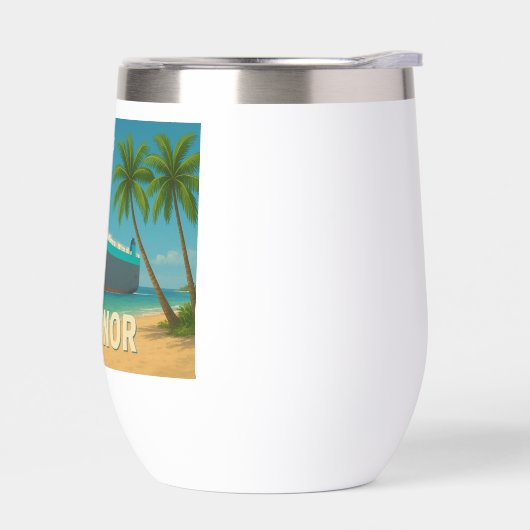 "Greetings From ARC Honor" Insulated Mug (左面)