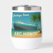 "Greetings From ARC Honor" Insulated Mug (正面)