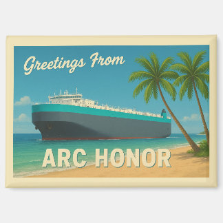 "Greetings From ARC Honor" Magnet マグネット