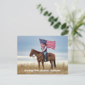 Greetings From Ardmore,Oklahoma ポストカード (スタンド正面)