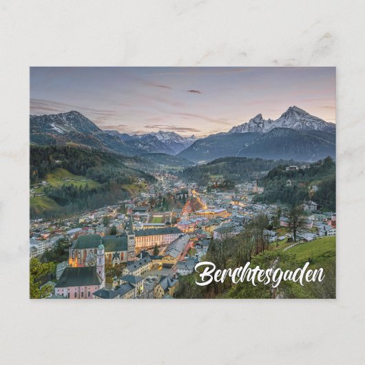 Greetings From Berchtesgaden, Germany ポストカード (正面)