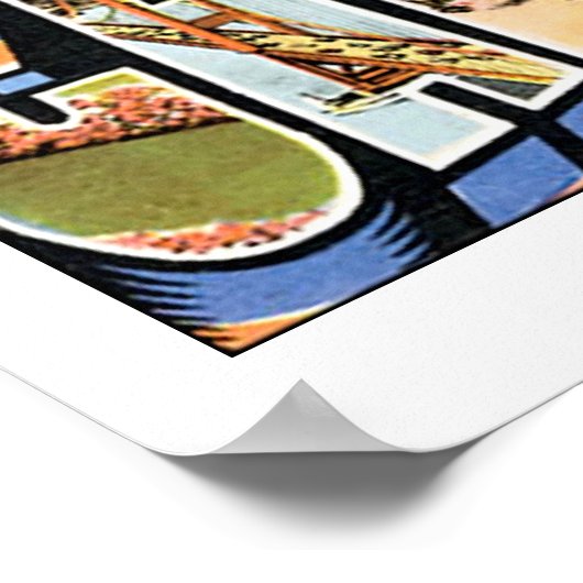 Greetings From California ポスター (角)