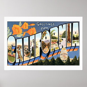 Greetings From California ポスター
